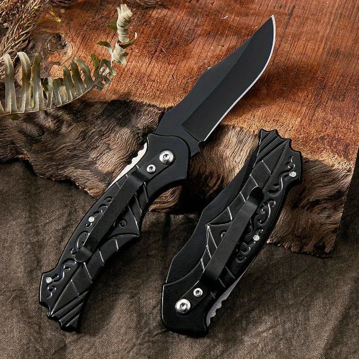 2025 new high quality Portable Outdoor Folding Pocket Knife - Sharp Survival Knife for Camping, Hiking