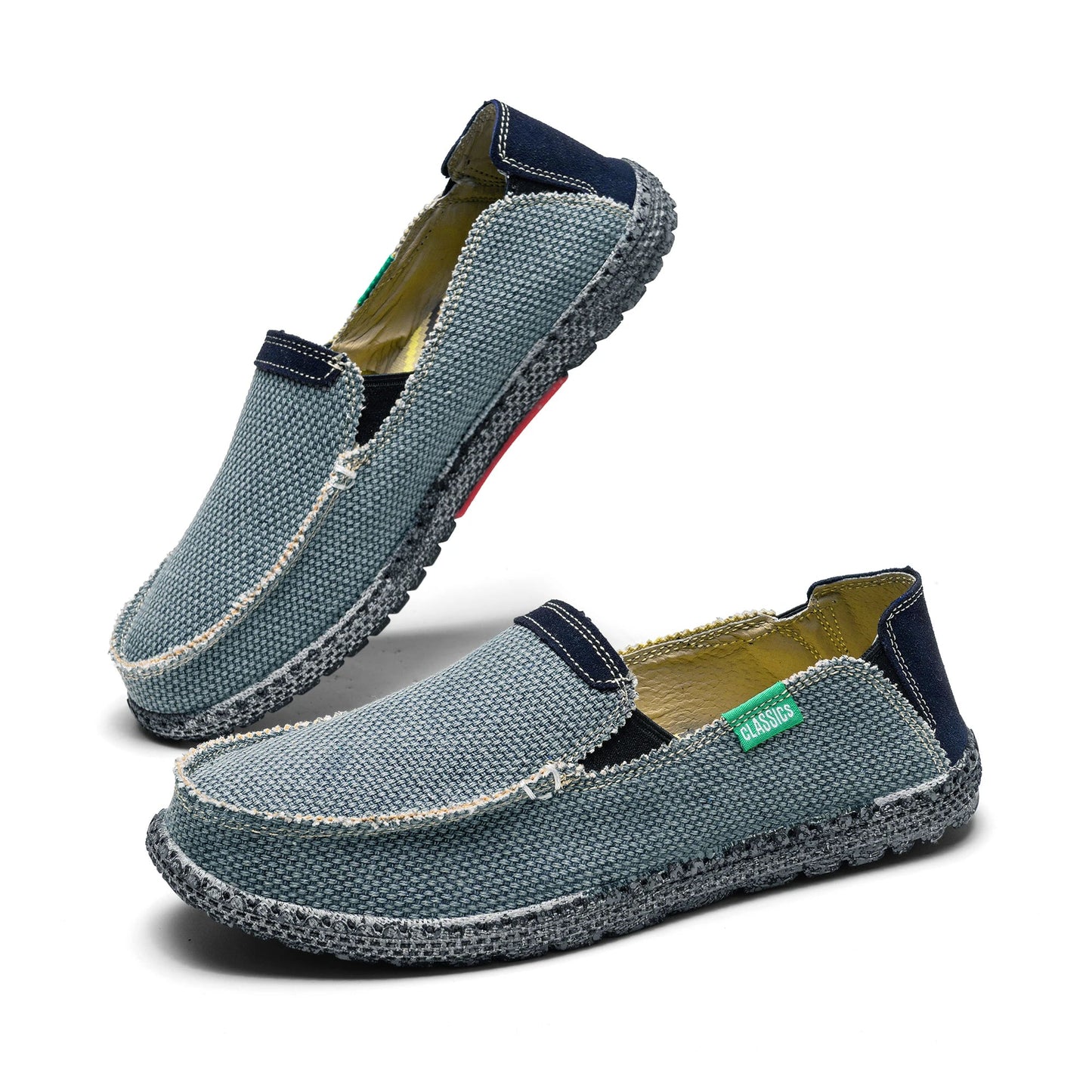 Men’s Loafers Slip-Resistant Casual Footwear Designed for Urban Lifestyle Lace-Free Design for Comfortable Barefoot Wear