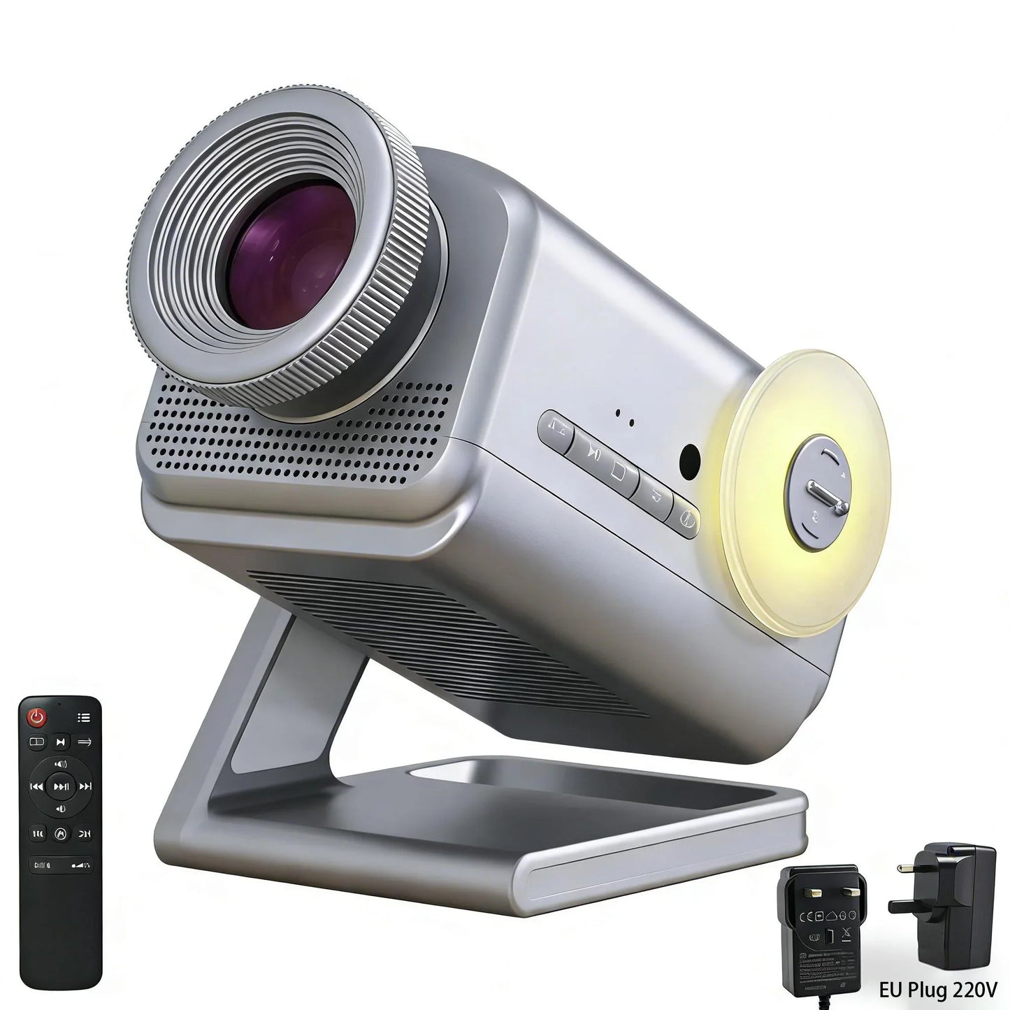 Holographic Star Projector: 60 Dynamic Scenes, 3D HD Floating, Home Cinema Effect, Kids Bedroom Light