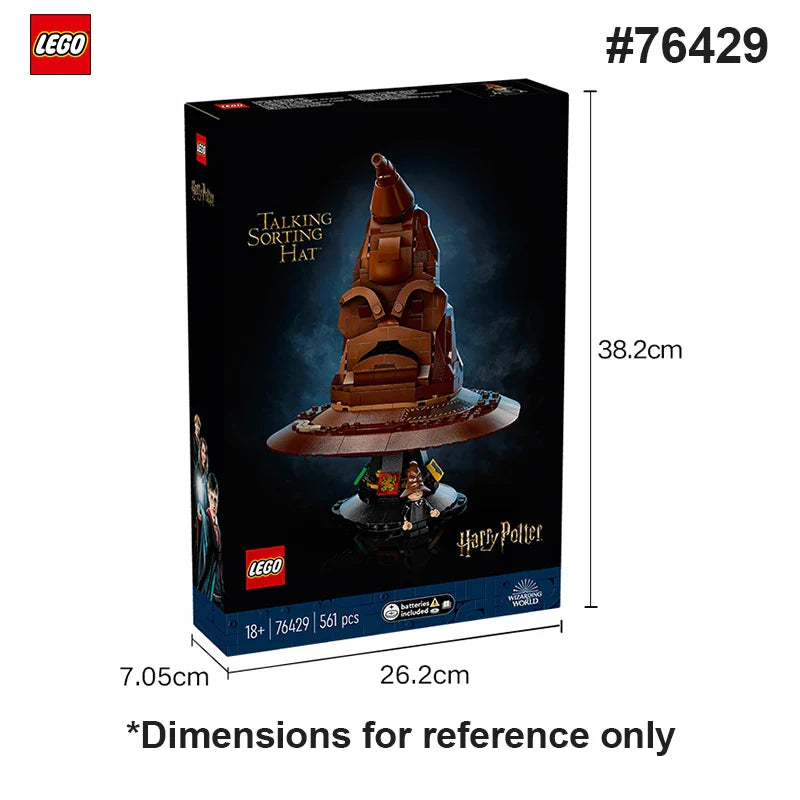 LEGO 76429 Talking Sorting Hat 561 PCS for Harry Potter fans Buiding Blocks Model DIY Toys For Boys Girl Gift ages 18+