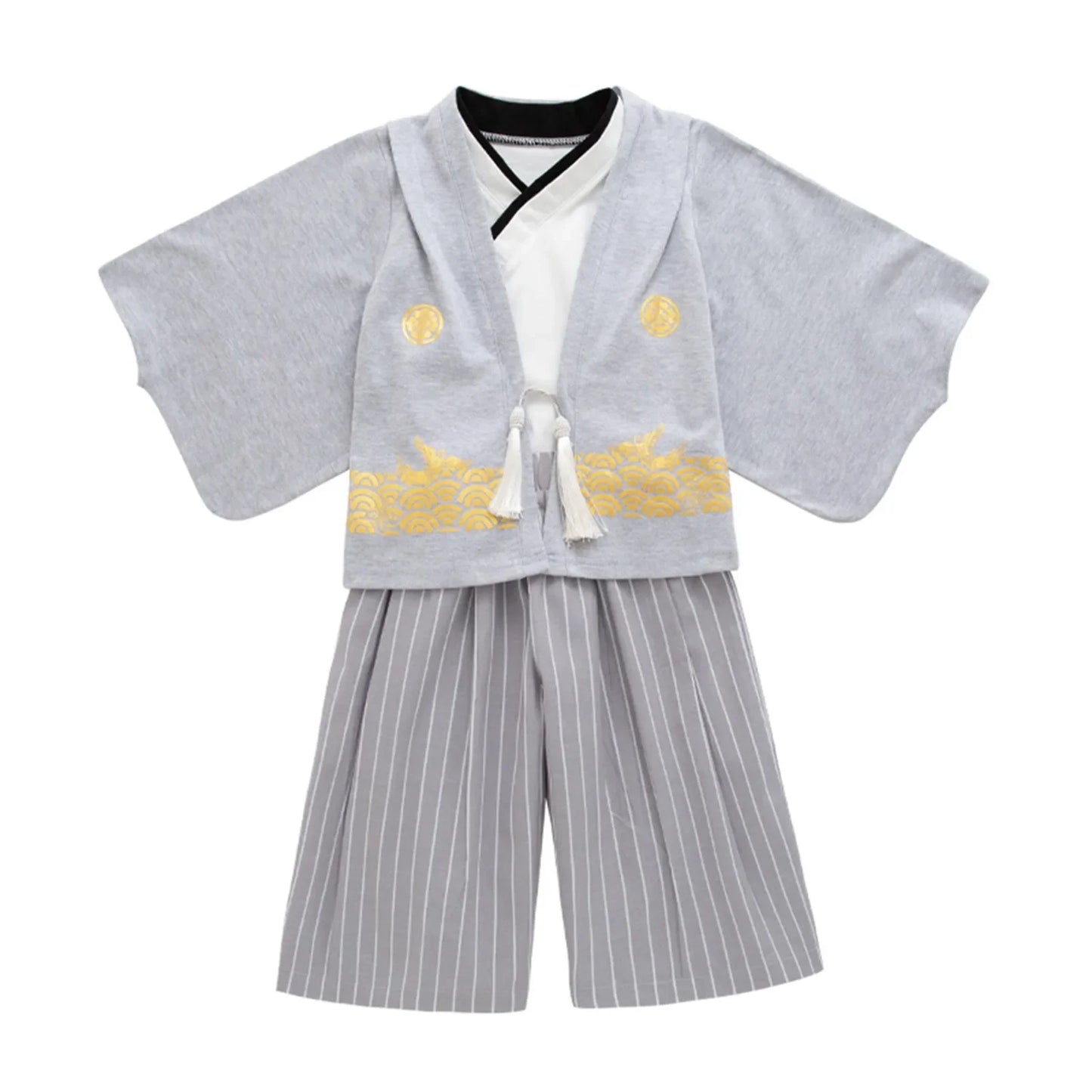 Baby Kimono Set Traditional Jinbei Kimono For Toddler