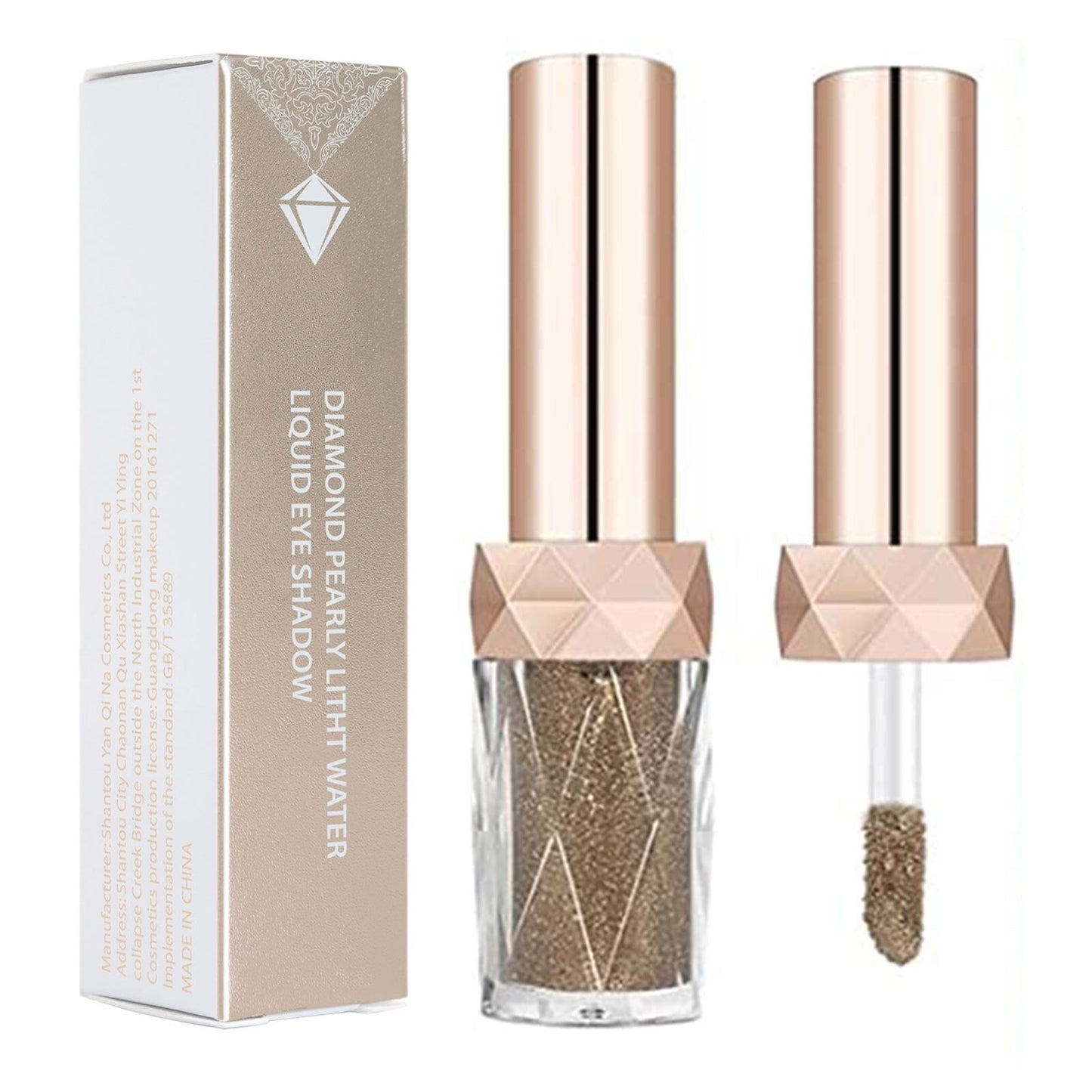 Liquid Glitter Eyeshadow High Pigment Shimmer Eye Shadow 6 Colors Long-lasting Makeup For Eyeliner Highlight Blush
