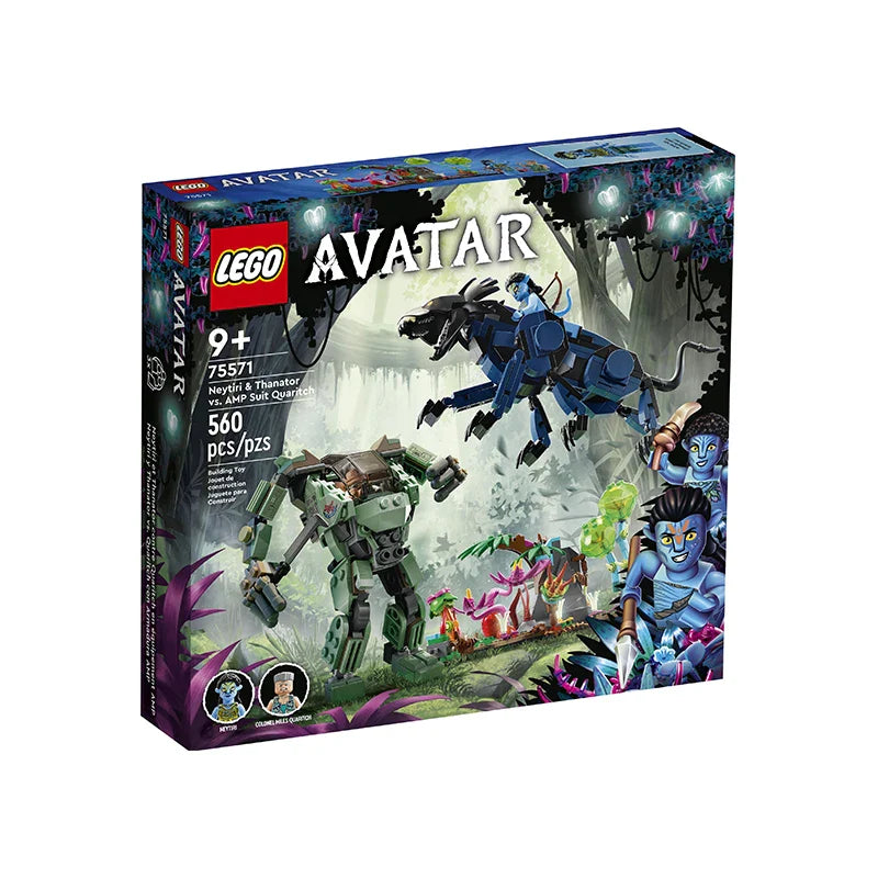 Lego Avatar Series 75571 Netiini and the Shining Beast Vs. Building Blocks Educational Assembly Toys