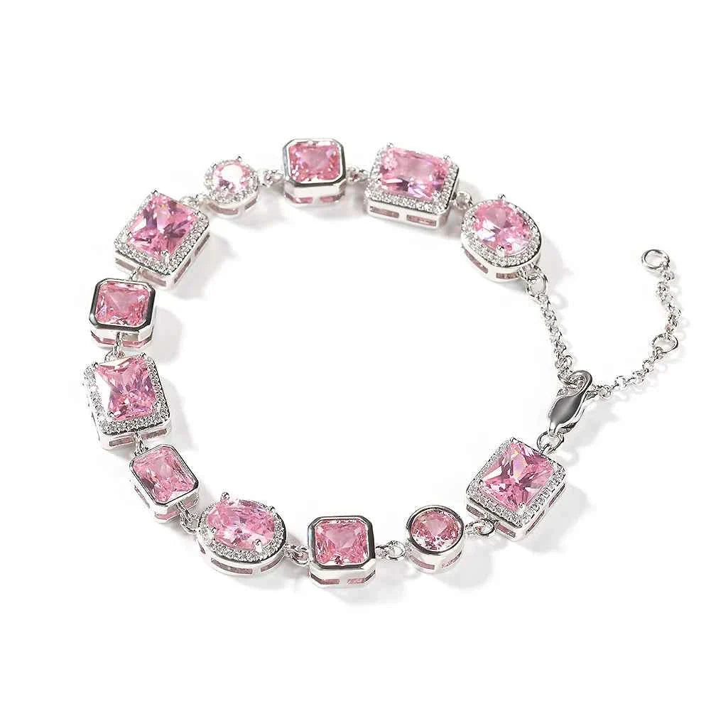 Iced Pink Bracelets