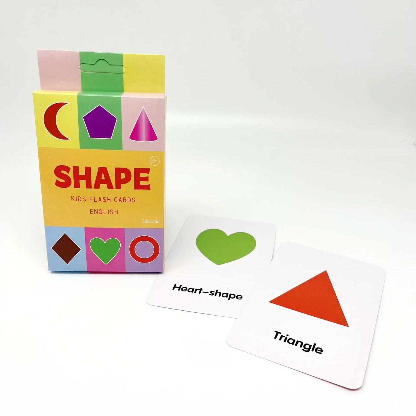 Montessori Alphabet Flashcards for Kids 3-14 Years, 36 Cards x 8 Themes, Educational Toys, Reading/Writing Learning Games Gift
