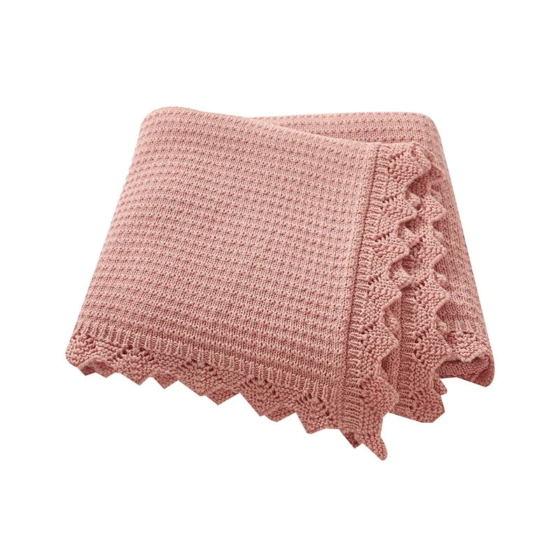 Baby Blankets Super Soft Newborn Infant Boys Girls Cotton Stroller