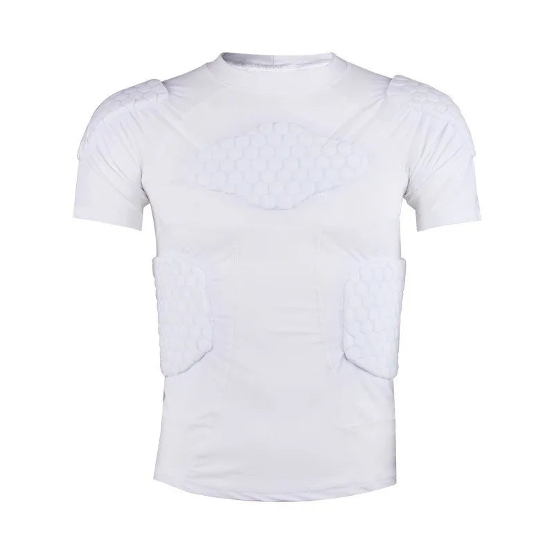 Sports Honeycomb Anti-Collision Suit Anti-Collision T-Shirt Shorts Football Cycling Sports Protective Gear