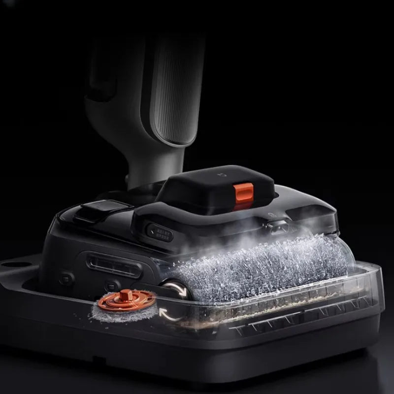 Mijia Wireless Floor Cleaner 5Max - Steam, Foam, Hot Water Integrated Floor Cleaning System, 28000 Pa