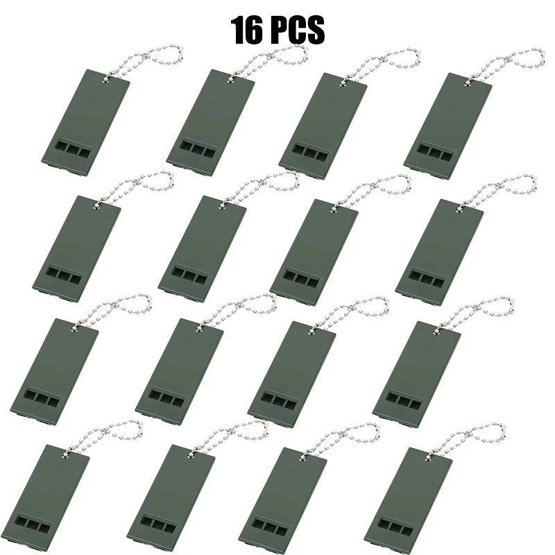 2/4/8/16pcs Whistle High Decibel Survival Portable Outdoor Multiple