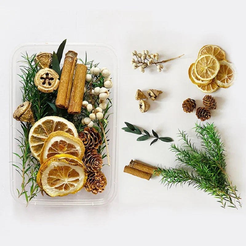 1Box Dried Flowers Dry Plants for Epoxy Resin Casting Mold DIY Aromatherapy Candle Molds Crafts Accessories
