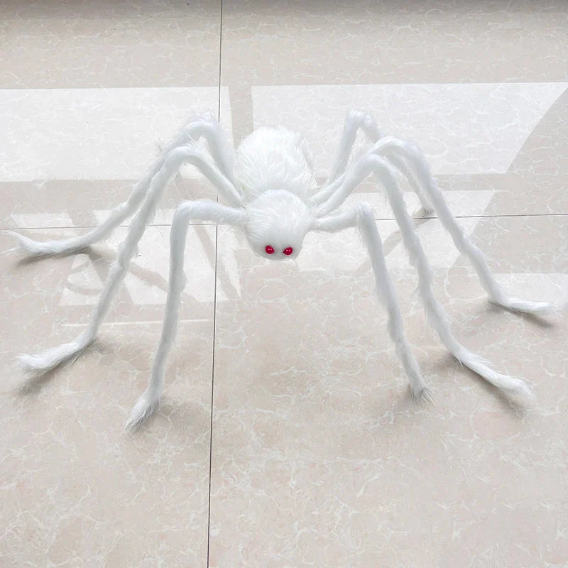 Halloween Horror Fake Spider Festival Party Outdoor Giant Plush Spider Haunted House Bar Halloween Home Decoration