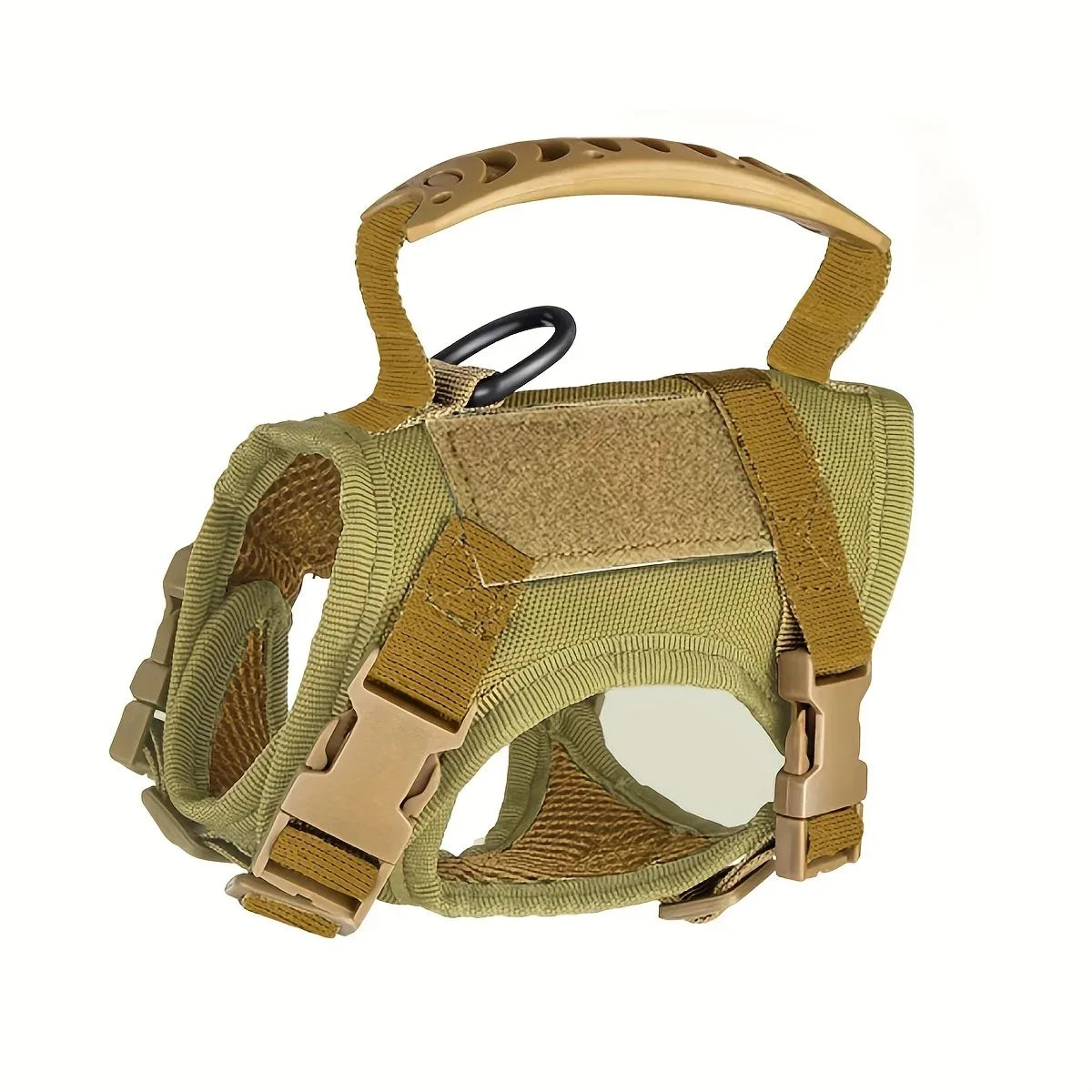 Tactical Cat Harness For Walking Escape Proof Adjustable Pet Vest Harness Soft Mesh With Control Handle For Large Cat Small Dog