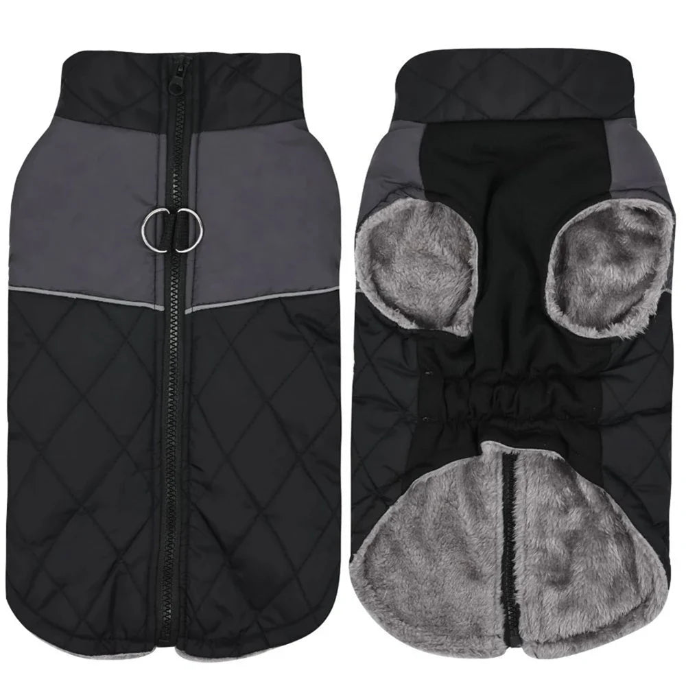 Warm Winter Pet Dog Clothes Waterproof Vest Coat For Puppy Small Medium Large Dog Pet Snow Skiing Outfits Costumes Clothes