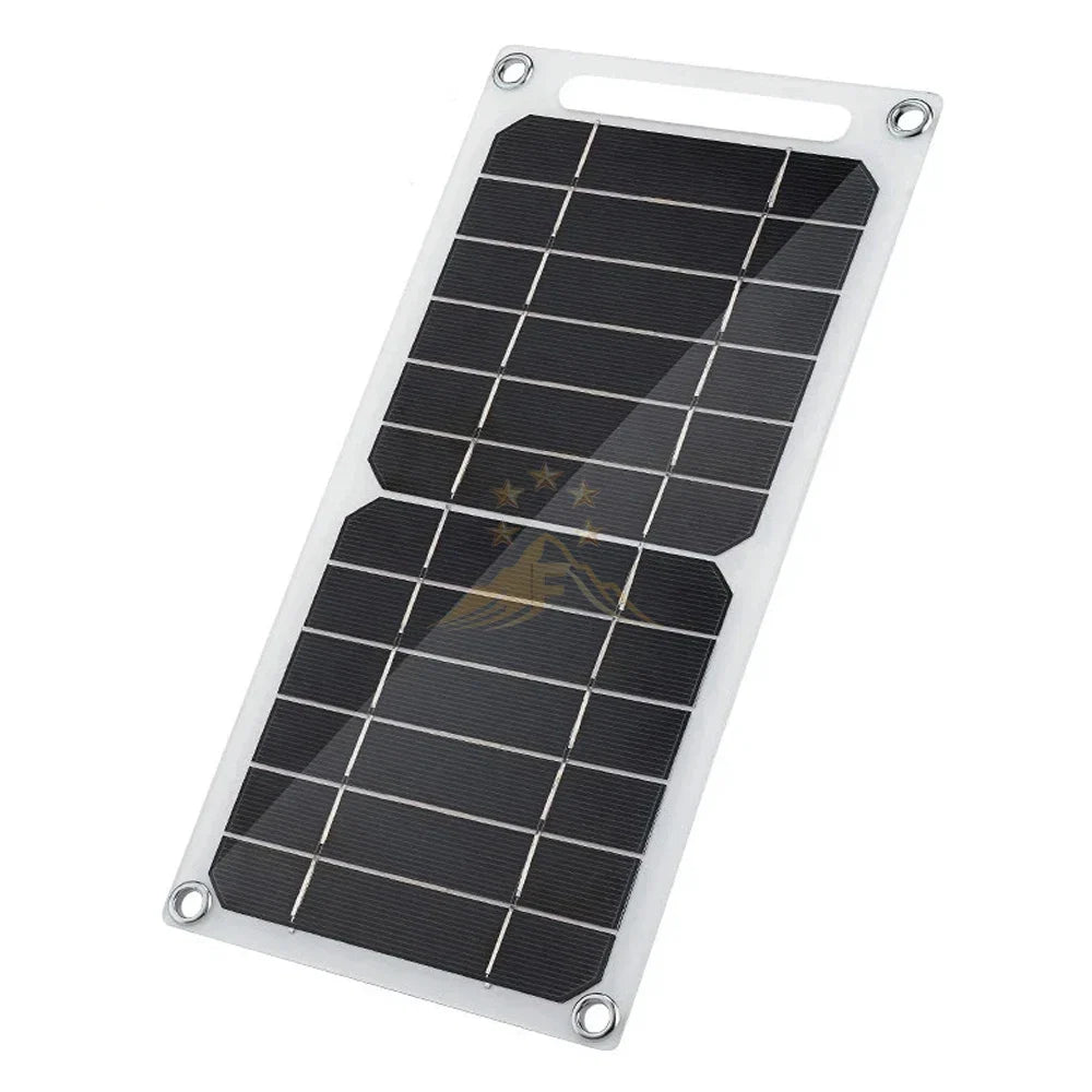 HOT SALE 20W Outdoor Solar Panel 5V 1.2A Portable Solar Photovoltaic For Charging Mobile Earphones Backpack With Buckle Hooks