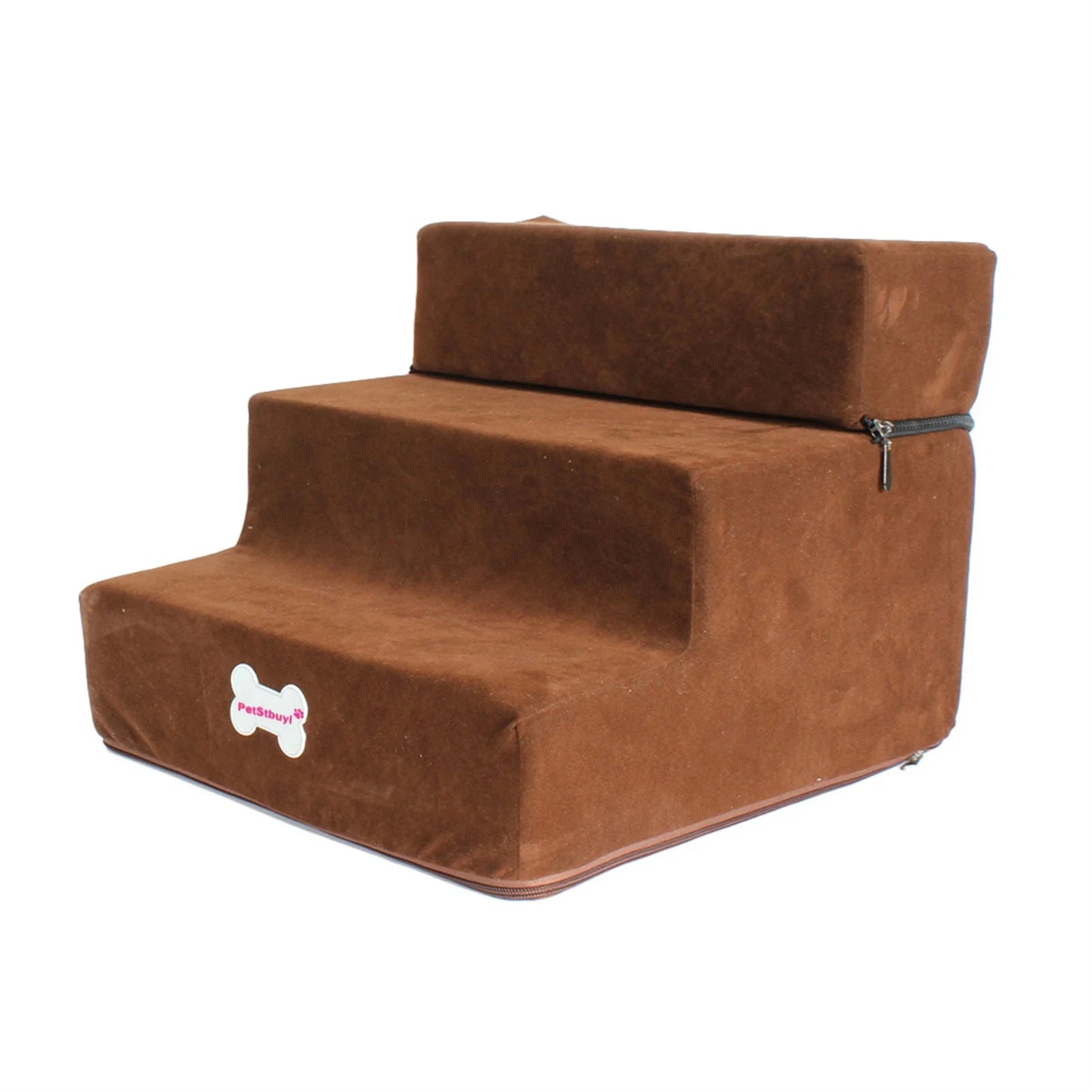 30cm High Detachable Dog Steps Pet Dog Stairs Step Cat Stairs 2 Story Staircase Assembly Removable Wash Stairs Ladder Dog Stairs