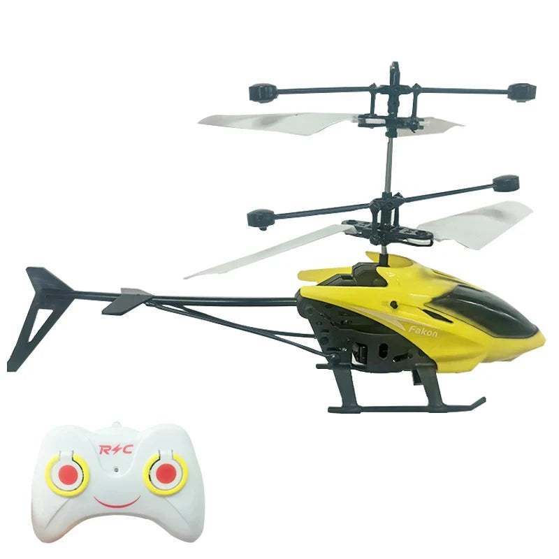 Mini Drone Rechargeable Mini RC Drone Remote Safe Fall-resistant RC Helicopters Drone Children Toys(No Remote Control Battery)
