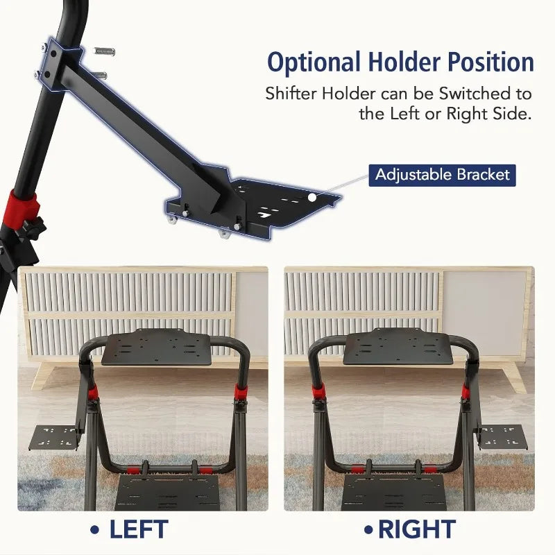 2025 Racing Wheel Stand Foldable R Stand for Logitech for Thrustmaster T248X T248 T300RS T150 458 TX Xbox PS4 PS5