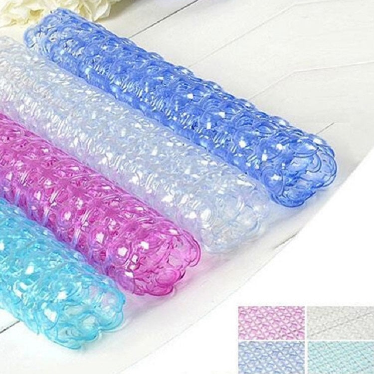 Waterdrop Bathroom Mat with Suction Cup Massage Foot Mat Bathtub Anti-slip Mat