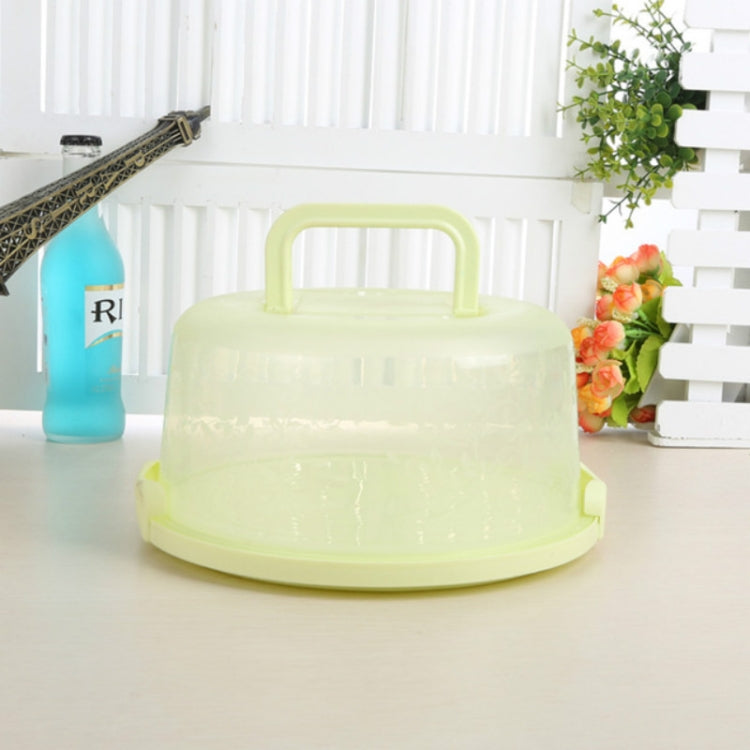 Plastic Round Handle Storage BoxePortable Cake Box