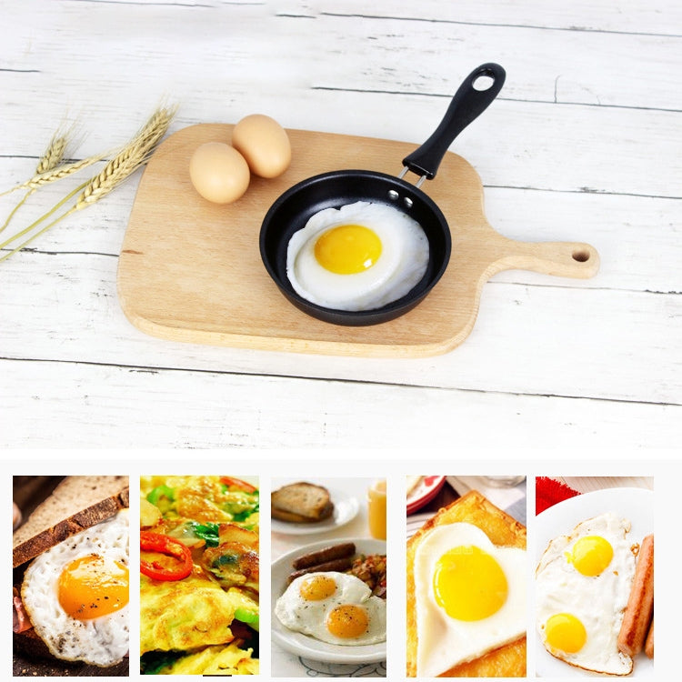Mini Egg Frying Panpure Non-Stick Flat Bottom Pan Multicooker, 12cm