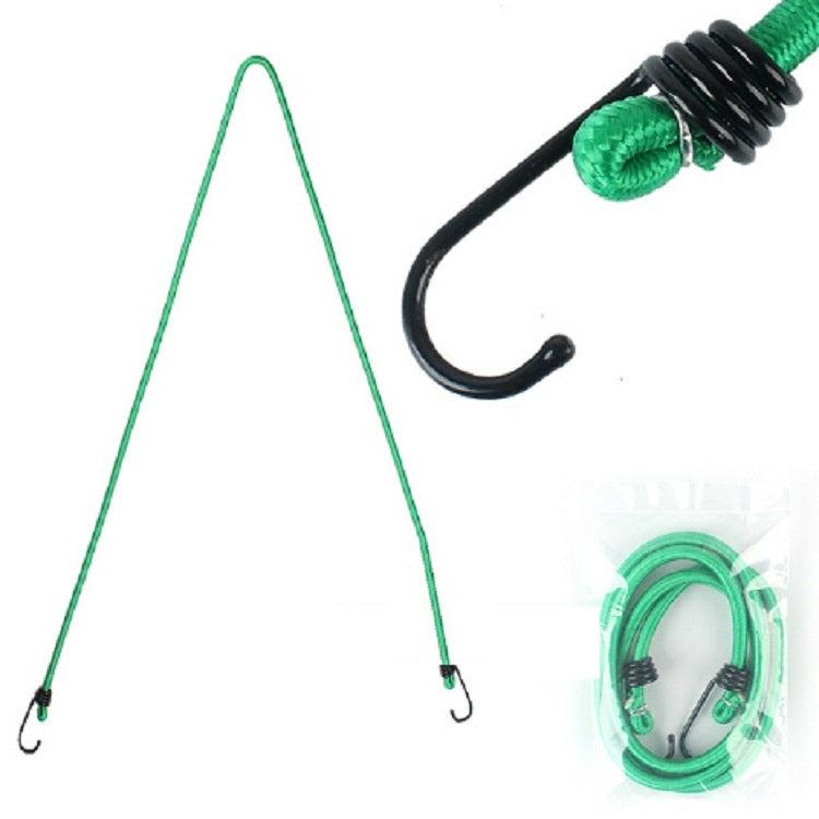 Outdoor Bundling Rope Elastic Tents Metal Buckle High Stretch Clothesline Camping Luggage Packing Hook
