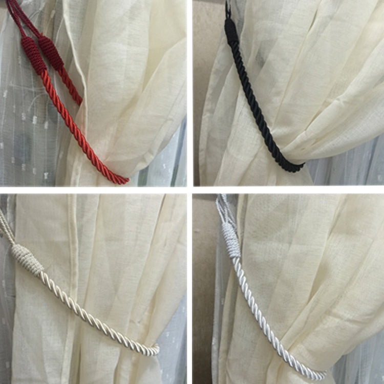 1 Pair Hand-wound Curtain Straps Curtain Rope Curtain Tassels Straps