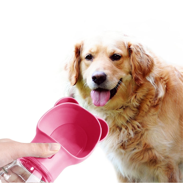 Outdoor Portable Pet Water Dispenser Cat and Dog Portable Drinking Fountain, Small Dog, Small Bear