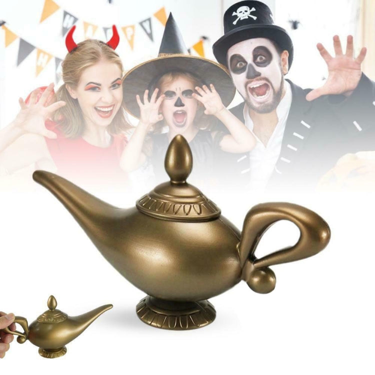 Arabian Magic Lamp Plastic Halloween Costume Props Role-playing Props, Arabian Magic Lamp