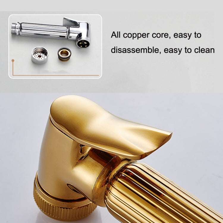 Multifunctional Wome Washers Pressure With Water Stop Woman Wash Nozzle Set, B Set Black Antique, B Set Chrome, B Set Antique, B Set Gold