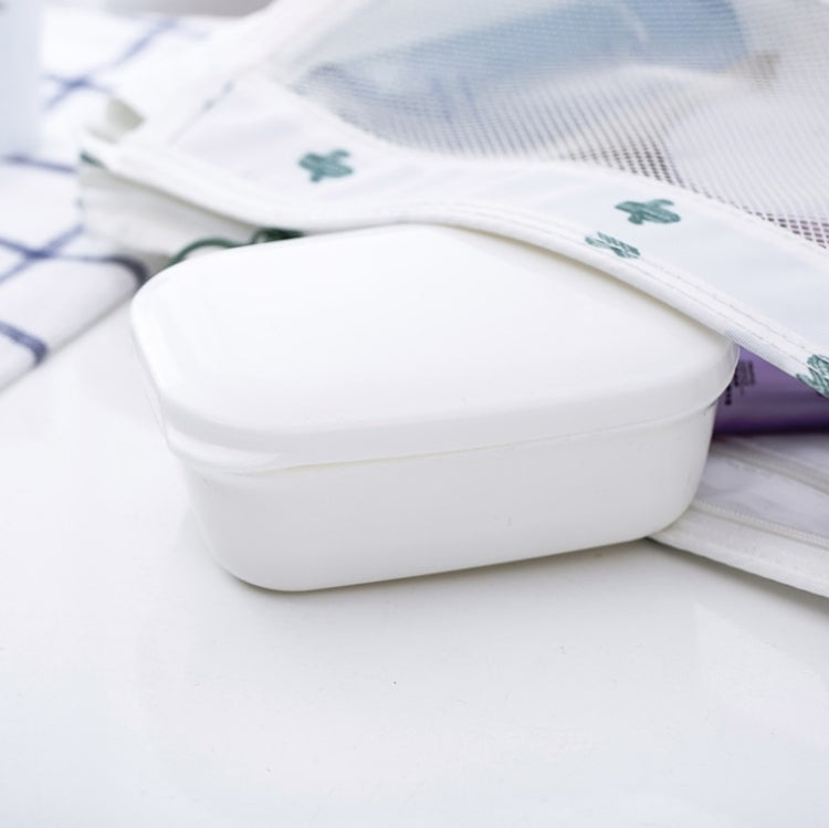Bathroom Drain Soap Holder Plastic Sealed Travel Soap Box, Soap Holder
