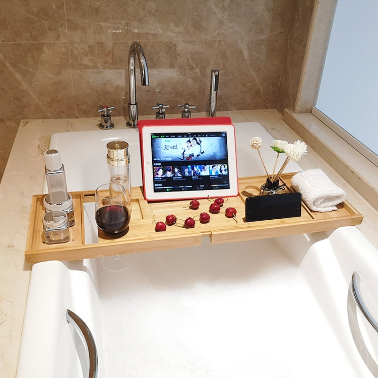 Bathtub Wine Mobile Phone Tablet Stand Bathtub Shelf Tray Shelf Rack, Wine Mobile Phone Tablet Stand