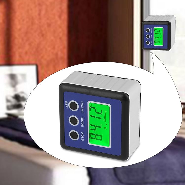 3 Button Mini Precision Magnetic Digital Tilt Box / Tilt Meter / Inclinometer