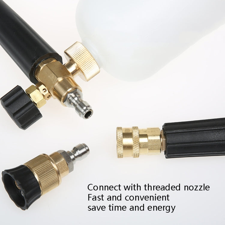2 PCS High-Pressure Water Sprinklers Live Connection And Quick Plug-In Sockets For Threaded Connection Of Washing Machine Nozzles, Inner G1/4, Internal M14x1.5mm