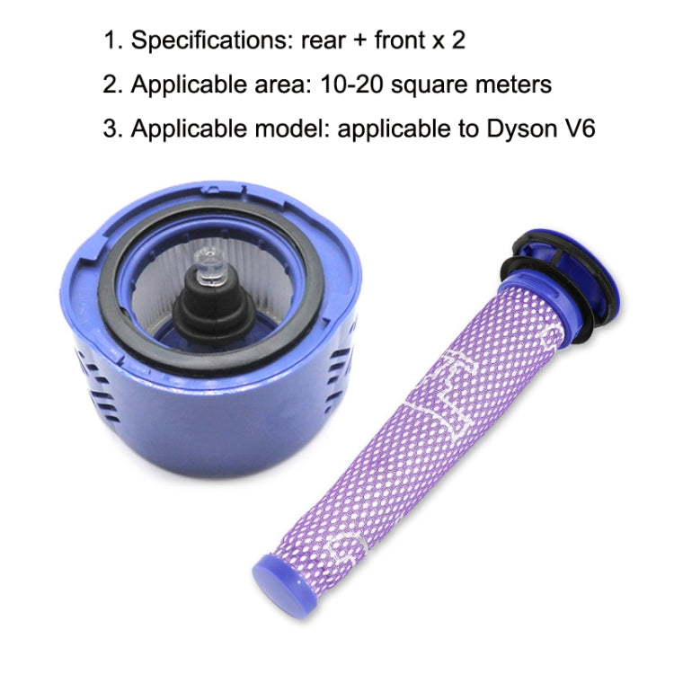 Filter Accessories For Dyson V6, 3 in 1