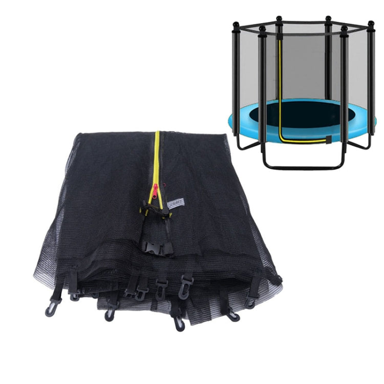 Outdoor Trampoline Protective Safety Net Sports Anti-fall Jump Pad,Size:, Diameter 1.2m -6 Poles, Diameter 1.4m -6 Poles, Diameter 1.5m -6 Poles, 6 Feet-6 Poles-Diameter 1.83m, 8 Feet-6 Poles-Diameter 2.44m, 10 Feet-8 Poles-Diameter 3.06m