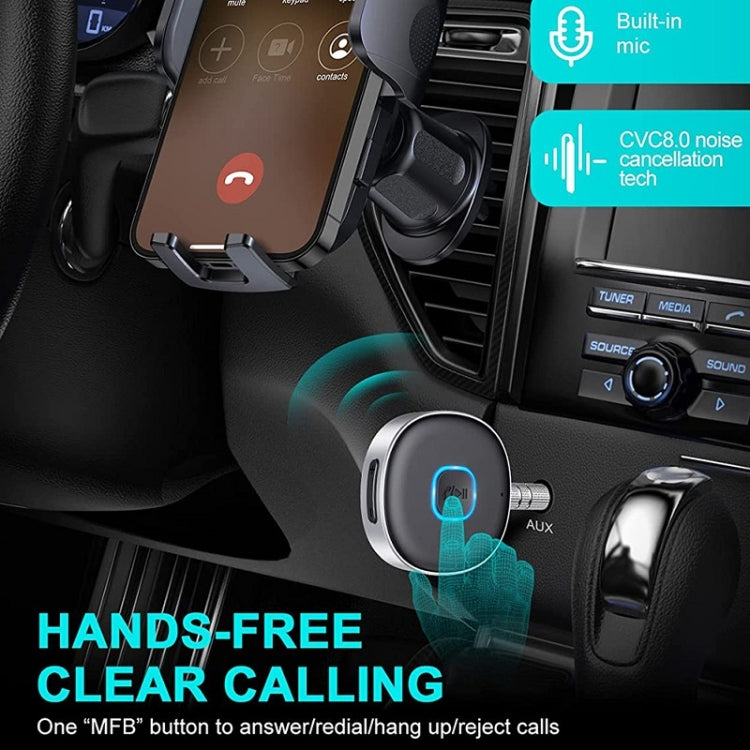 J33 Car Audio Headphone Wireless Bluetooth Receiver, J33