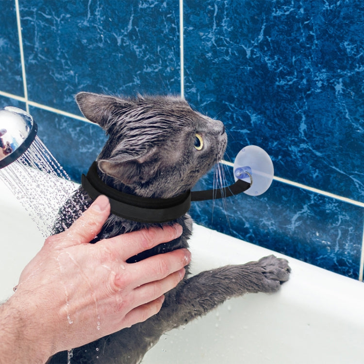 Universal Grooming And Bathing Leash For Dogs And Cats Suction Cup Collar For Pet Bathing