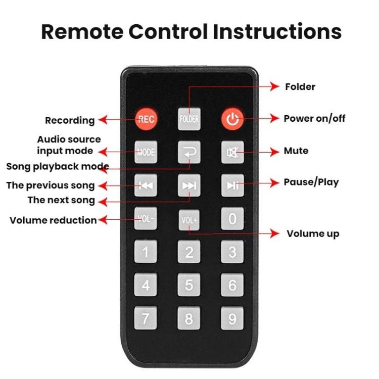 MP3 Bluetooth Decoder Board Modification Car Audio Player Module, TPM119A