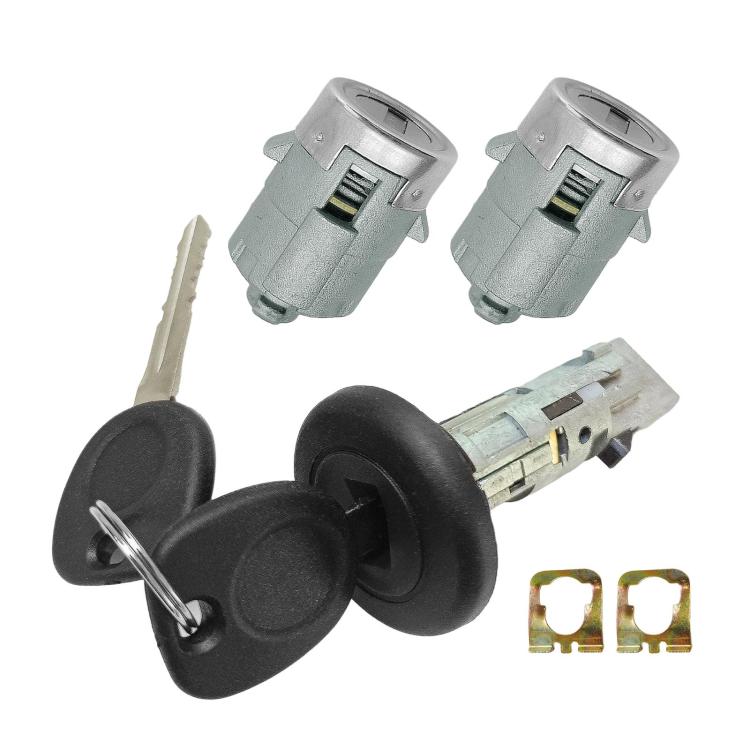 For Chevrolet / Cadillac Ignition Lock Cylinder & Left-Right Door Lock 707835 706592 598007, 707835 / 706592 / 598007