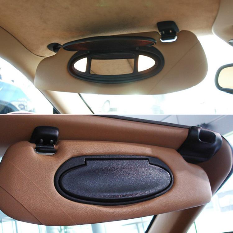 For Porsche 911 / 996 / 997 / 986 / 987 Left-Hand Drive Sun Visor Vanity Mirror Cover 99773103115