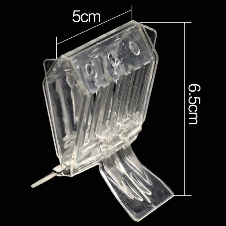 2 PCS Plastic Book Clip Type Bee King Cage Beekeeping Tool