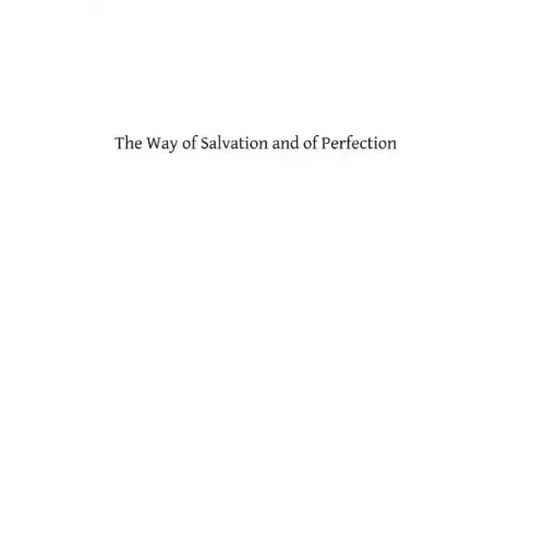 The Way of Salvation and of Perfection