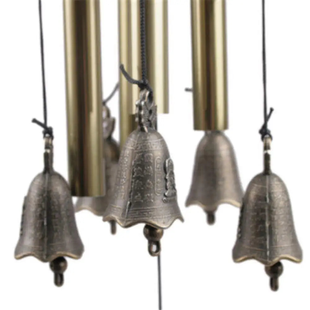 Outdoor Living Wind Chimes Yard Antique Amazing Garden Tubes Bells Copper Home Windchime Chapel Bells Wall Hanging Home Decor