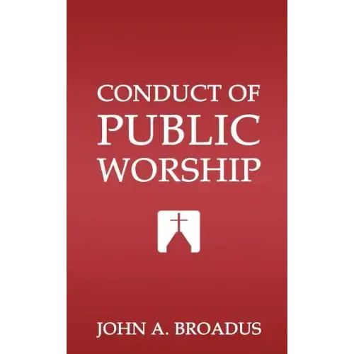 Conduct of Public Worship