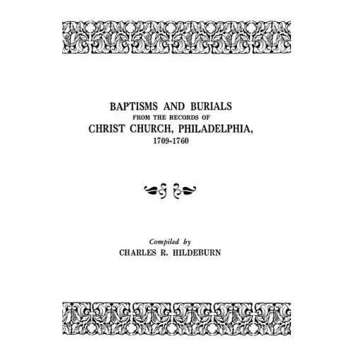 Baptisms and Burials
