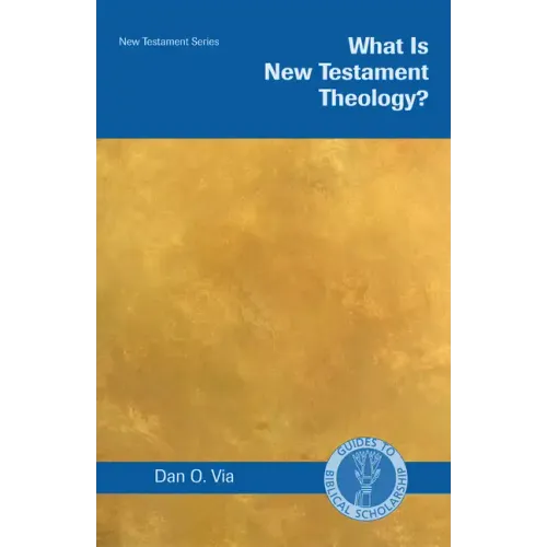 What Is New Testament Theology?
