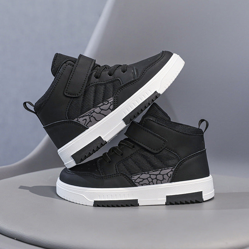 Children's Sneakers High-top Boys' Sports Casual Shoes
