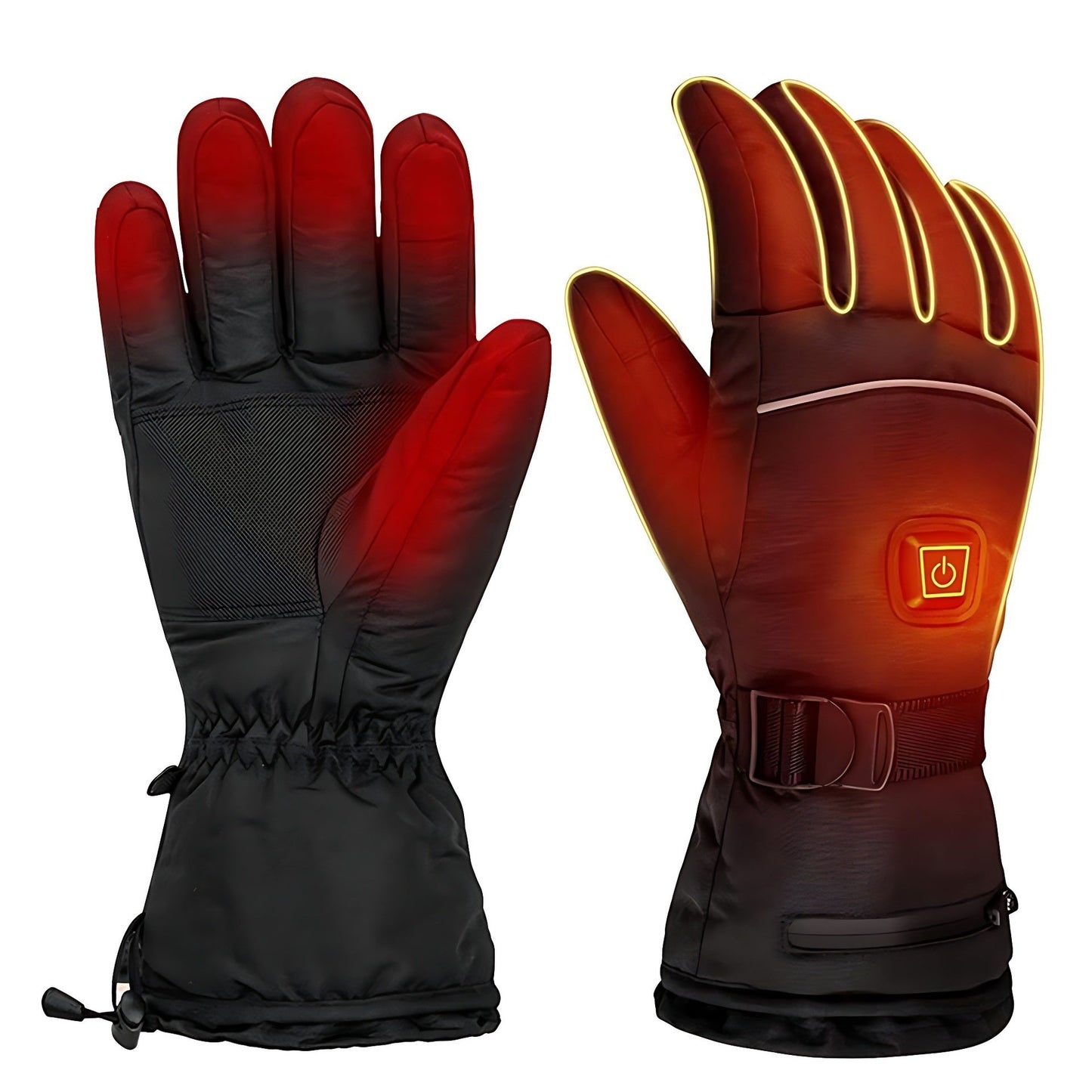 Outdoor Skiing Cycling Thickened Heating Gloves