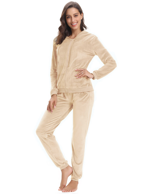 Casual/ Comfortable And Stylishwomen'S Velvet Suit
