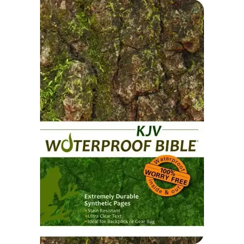 Waterproof Bible-KJV-Tree Bark